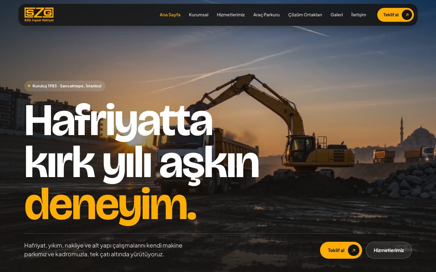 SZG Hafriyat screenshot